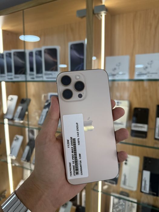 IPHONE 16 PRO MAX 256GB COMO NOVO