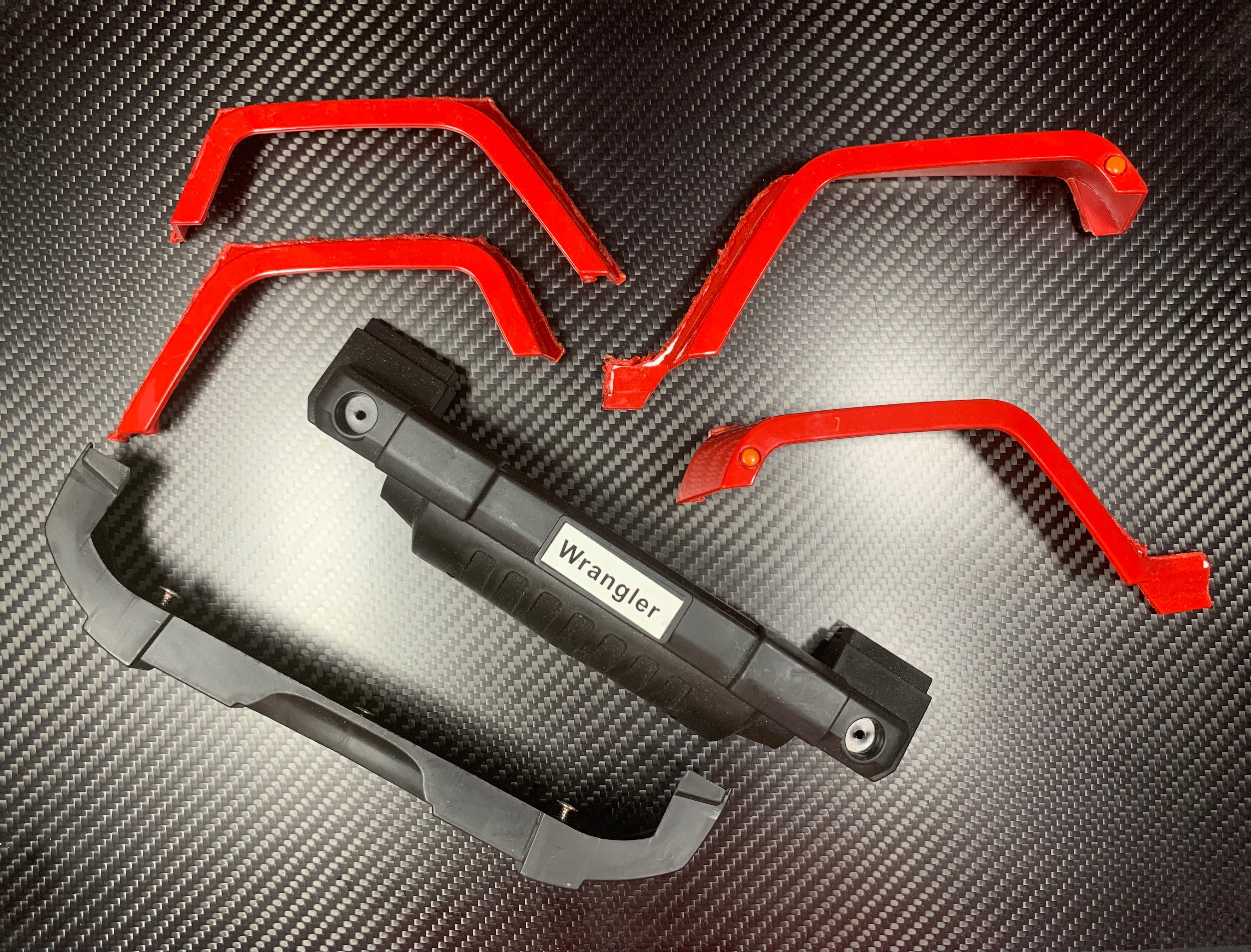 Blotniki Jeep Wrangler Axial SCX10 Traxxas TRX4 TRX6 Hpi mst RC