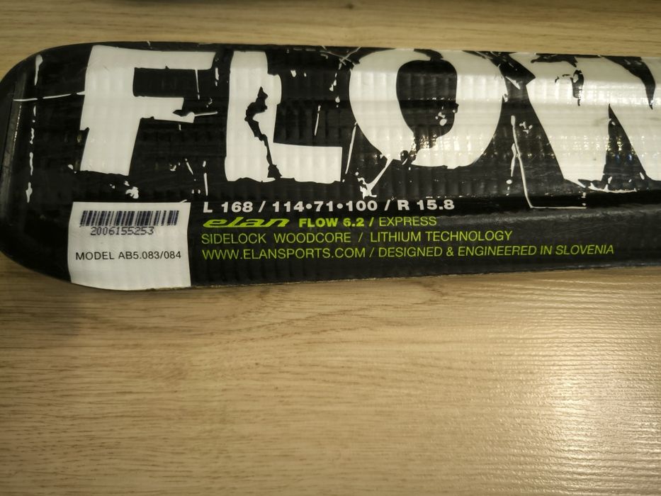 Лижі Elan Flow 6.2 з кріпленнями