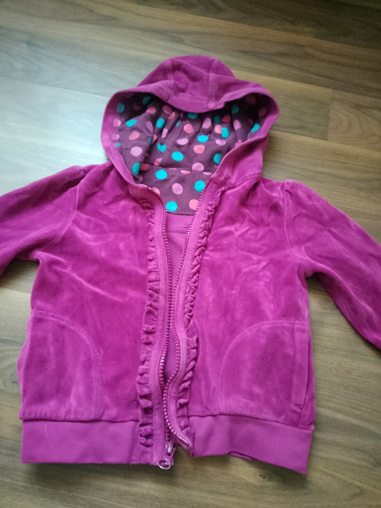 Bluzka na zamek rozm 98cm