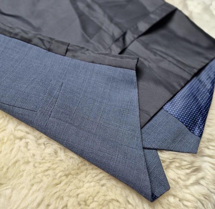 Kamizelka garniturowa XL Granatowa Burton Menswear London Nowa