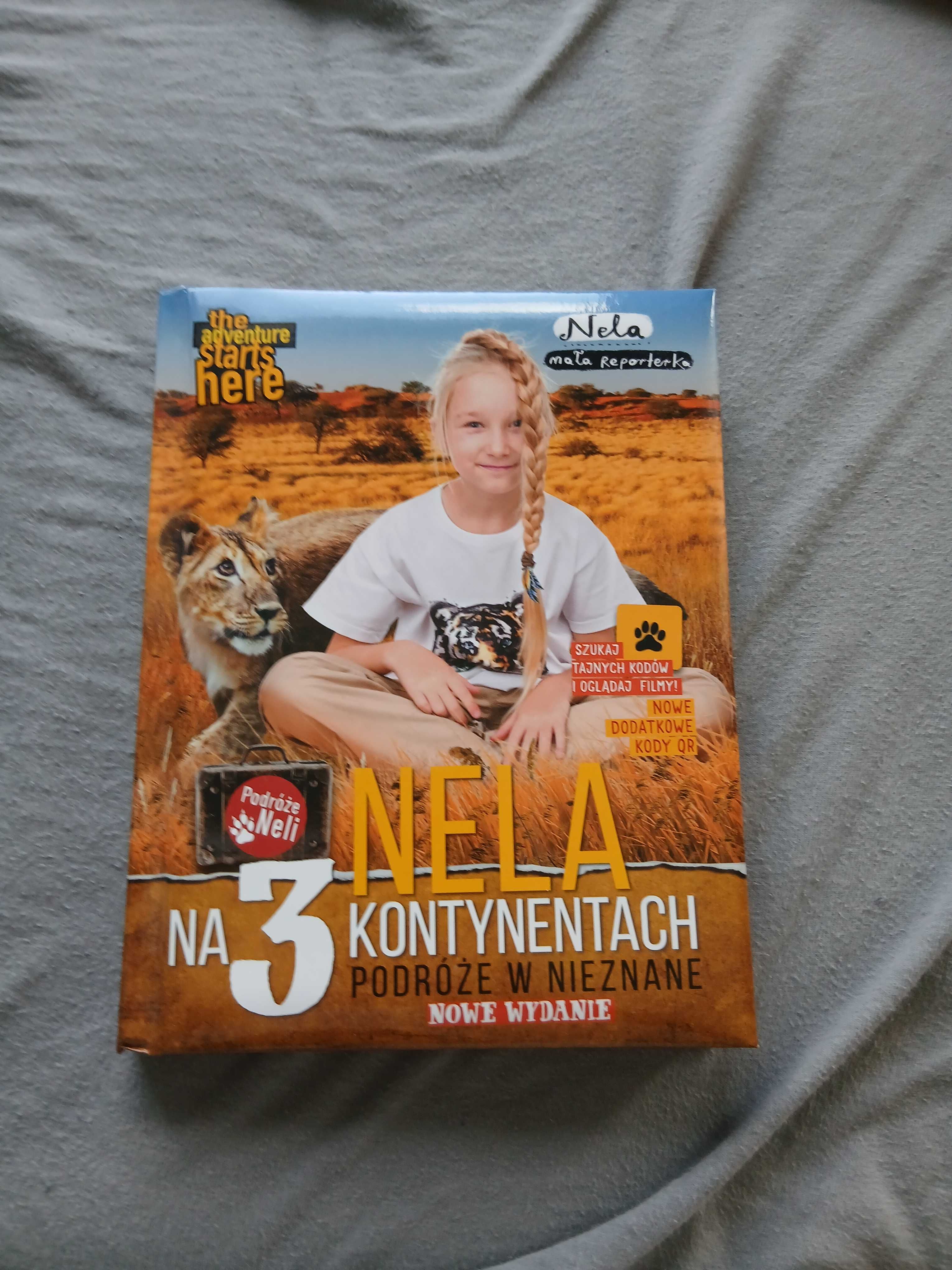 Książka "Na 3 kontynentach Podróże w nieznane" Nela mała reporterka