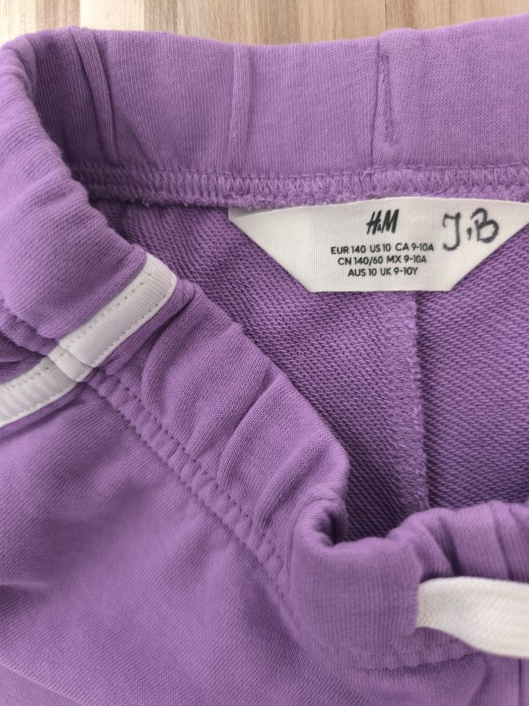 Spodenki krótkie szorty H&M 140