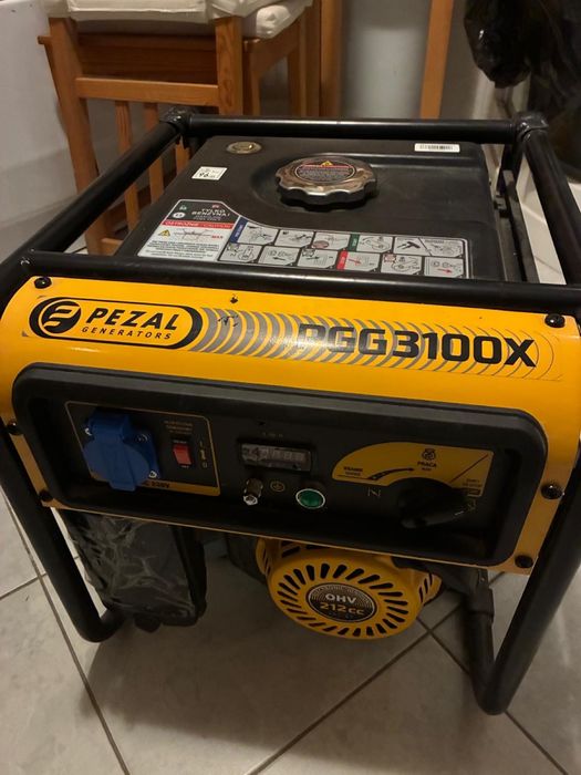 Agregat prądotwórczy PEZAL PGG3100X 230V 3.3KW