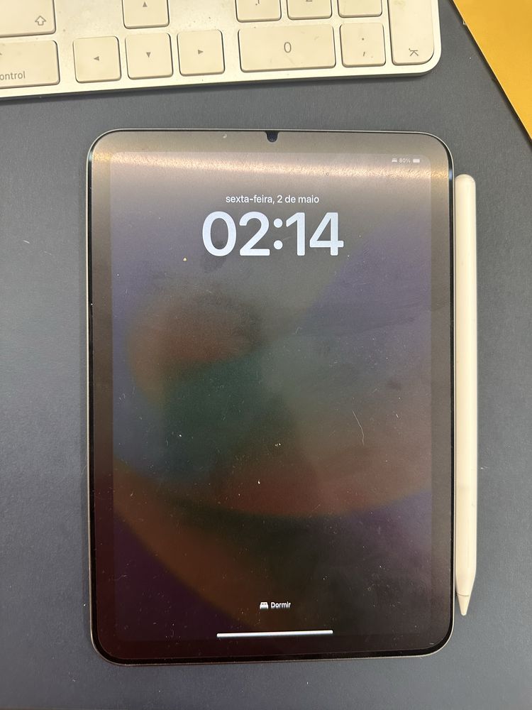 iPad mini 6ª geração 64GB + Apple Pencil | Excelente estado | 360€