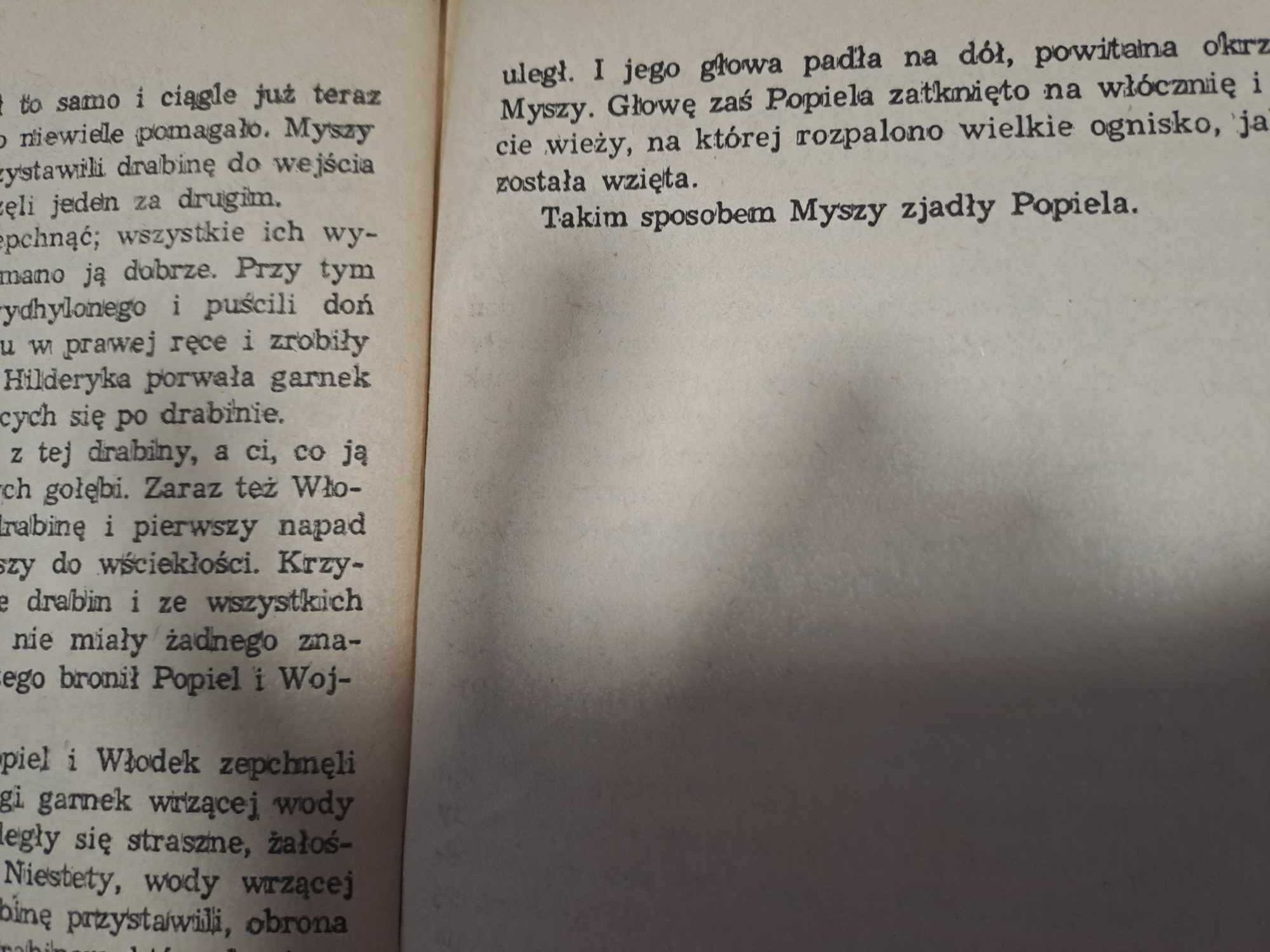 Myszy króla Popiela Walery Przyborowski 1985