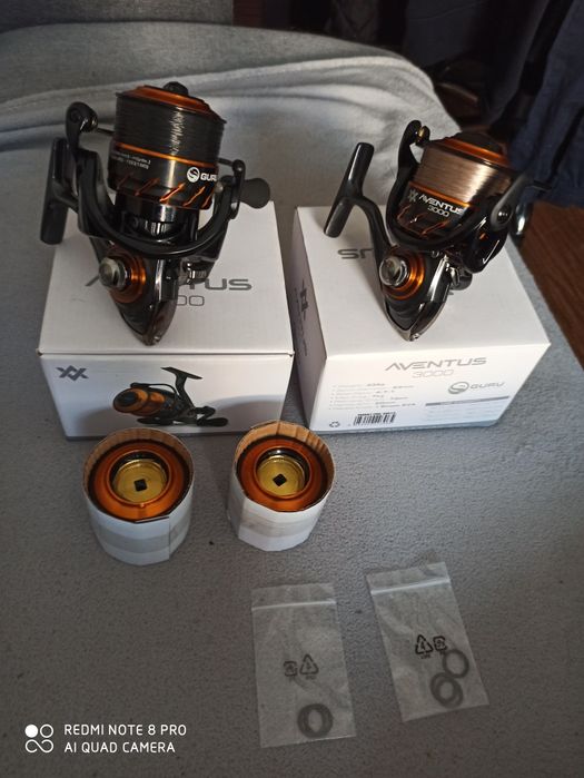 Kołowrotki guru aventus 3000 ( rive maver Preston matrix Shimano daiwa