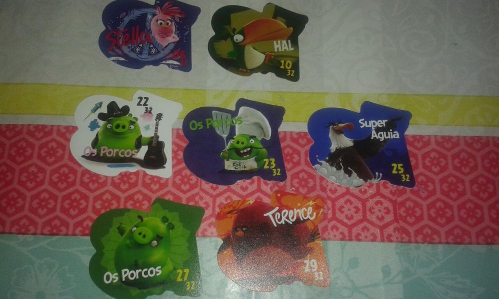 Angry Birds discos voadores (varios)