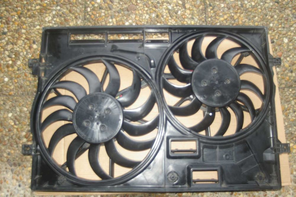 Termoventilador + Radiador AC para Audi, VW, Seat, Skoda 2013+