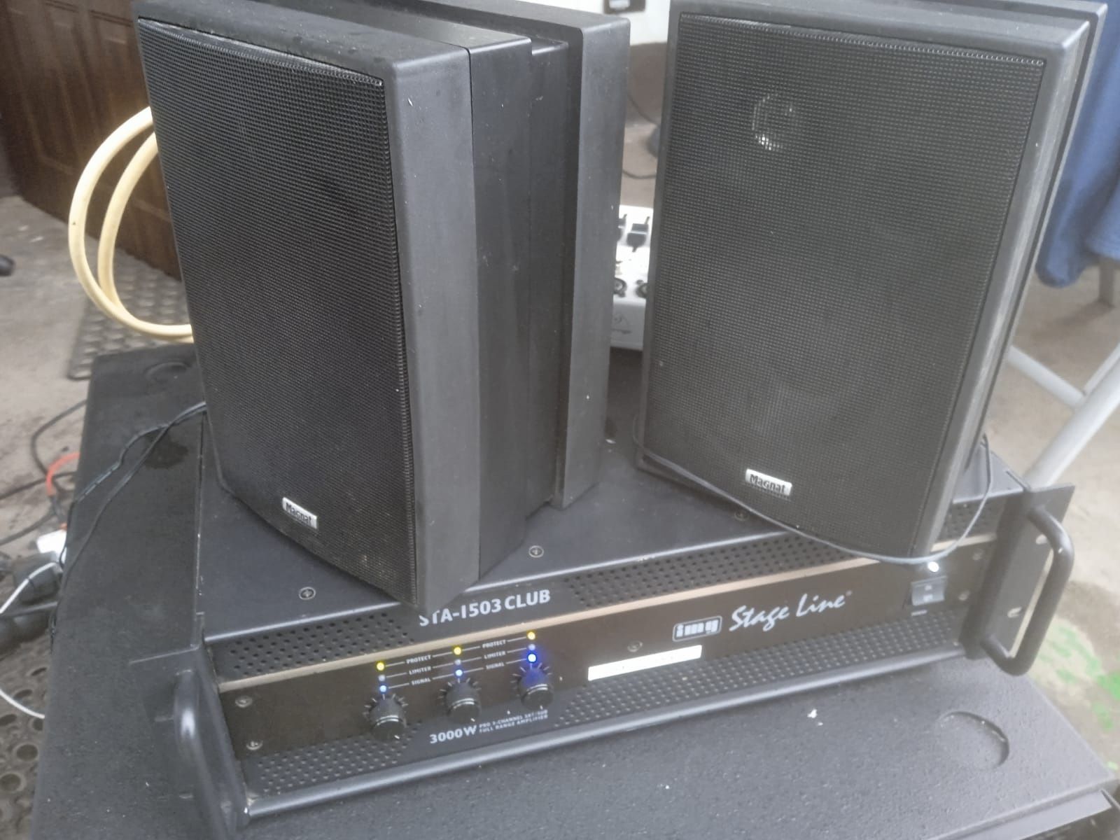 STA-1503CLUB PA 2+1 Końcówka mocy monacor JBL beyma Pioneer Technics