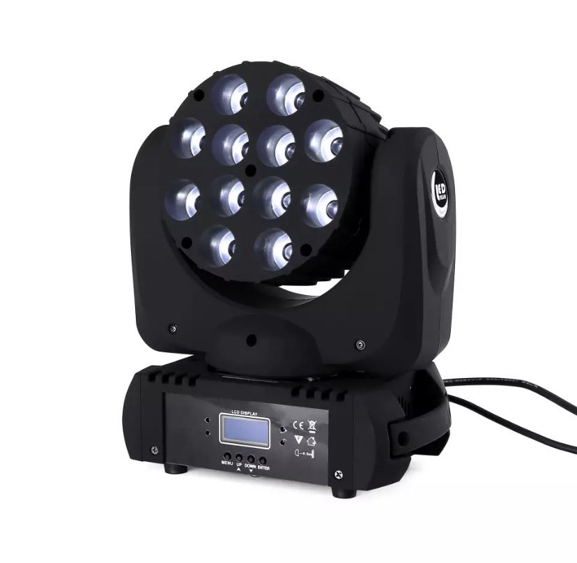 Luz dmx RGBW 12x12