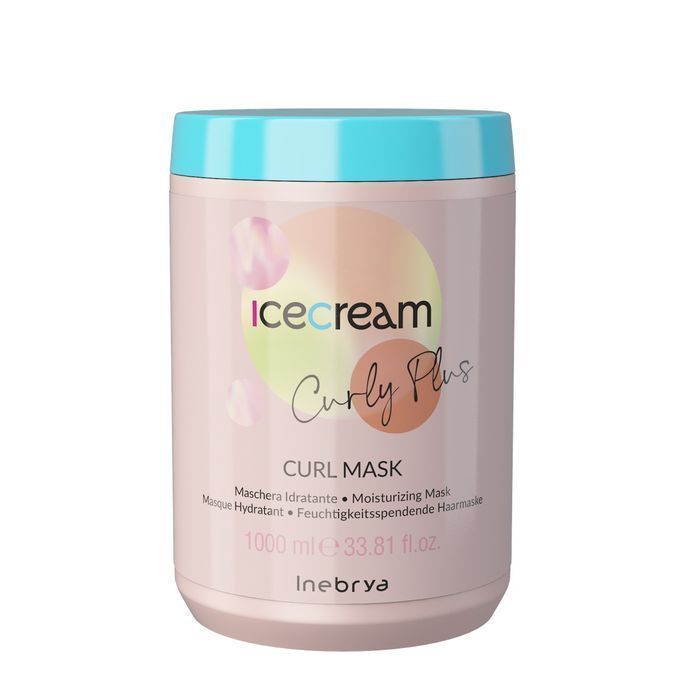 Maska do włosów Inebrya Ice Cream Curly Plus 1000ml