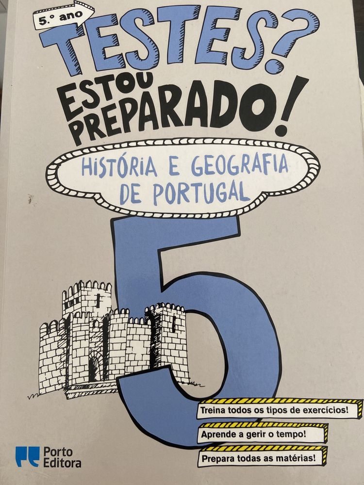 Vários livros de apoio escolar