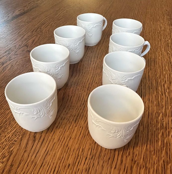 Filiżanki porcelana - 8 sztuk
