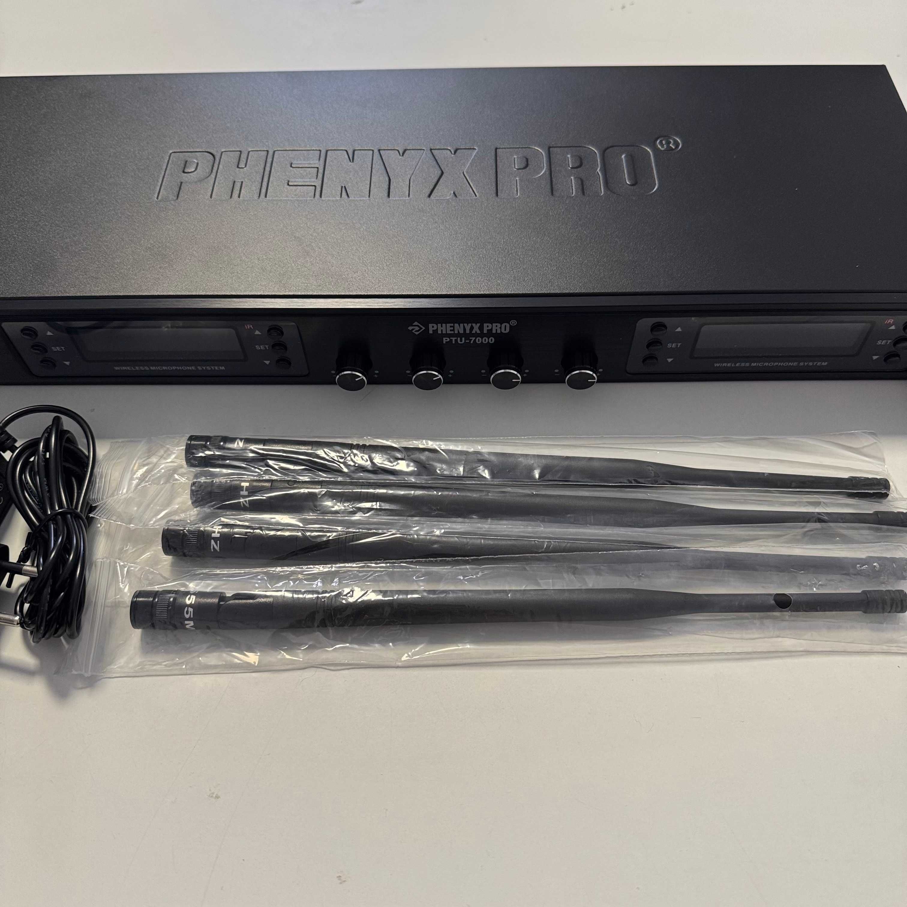 PHENYX PRO PTU-7000 4B System mikrofonów bezprzewodowych, Bodypack