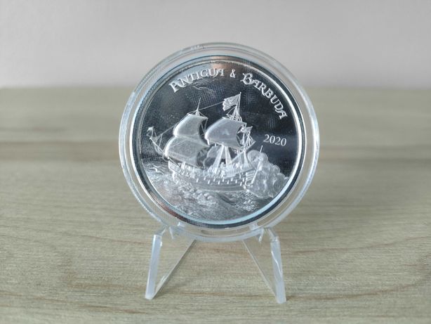 Antigua & Burbuda 2020 - srebrna moneta 1 uncjowa