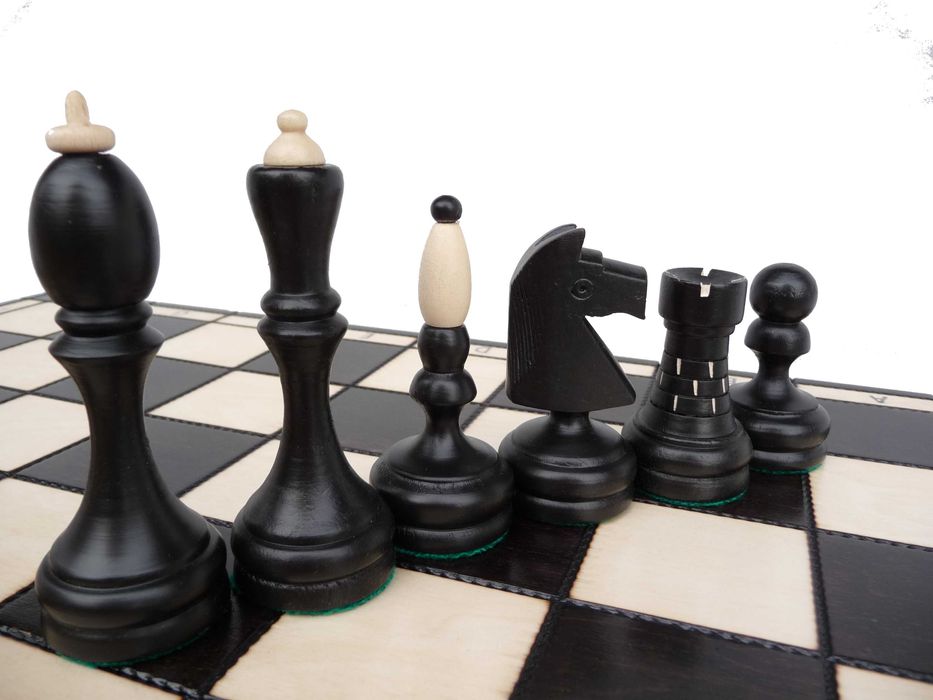 gra szachy KLASYCZNE drewniane POLSKI WYRÓB / nr 127