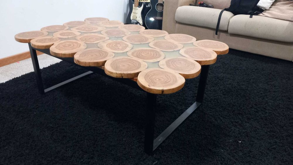 Mesa de centro comprada na Area