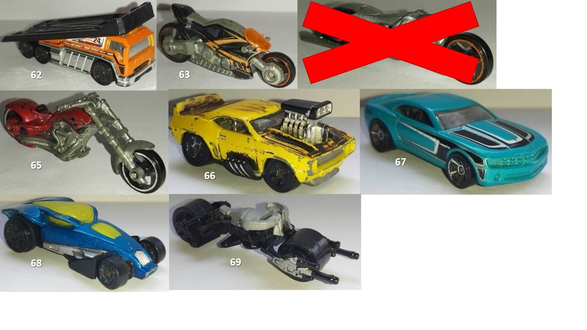 Hot Wheels автомобілі на вибір