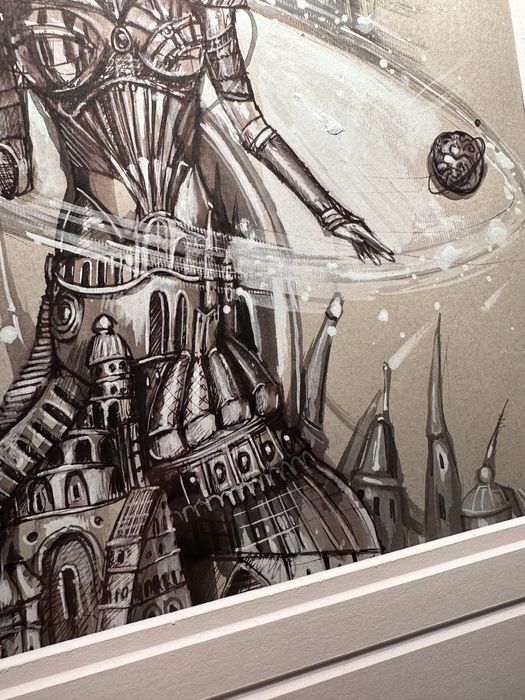 Tomasz Sętowski - obraz „Silver Queen”.