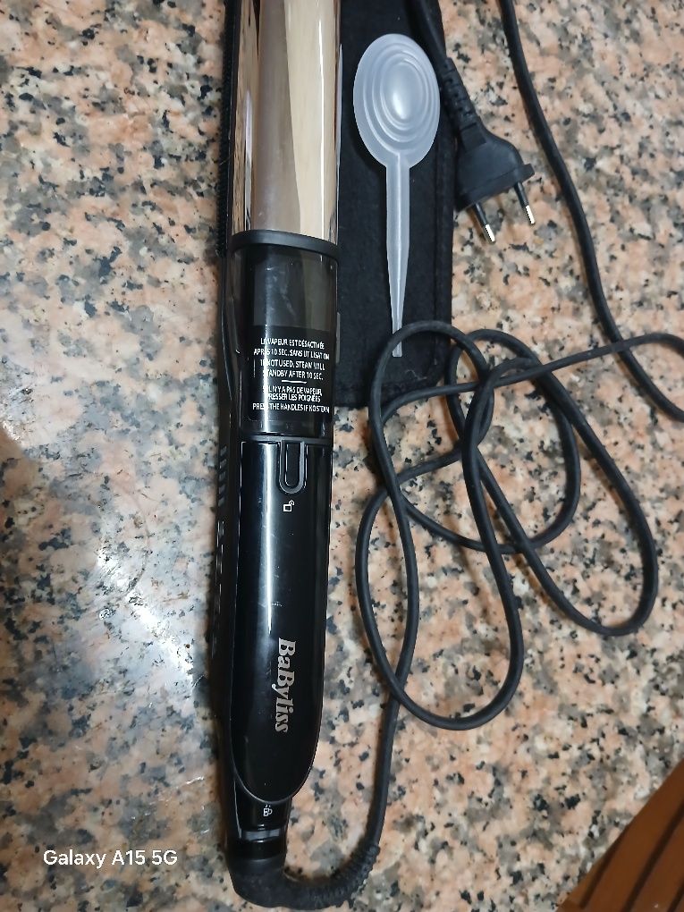 Placa a vapor da babyliss