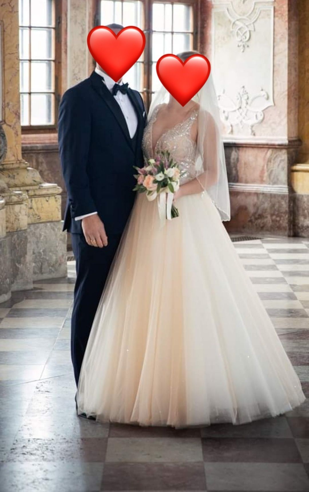 Suknia ślubna/balowa princeska