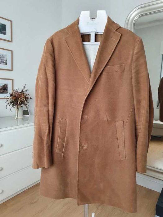 Sobretudo Camel Massimo Dutti