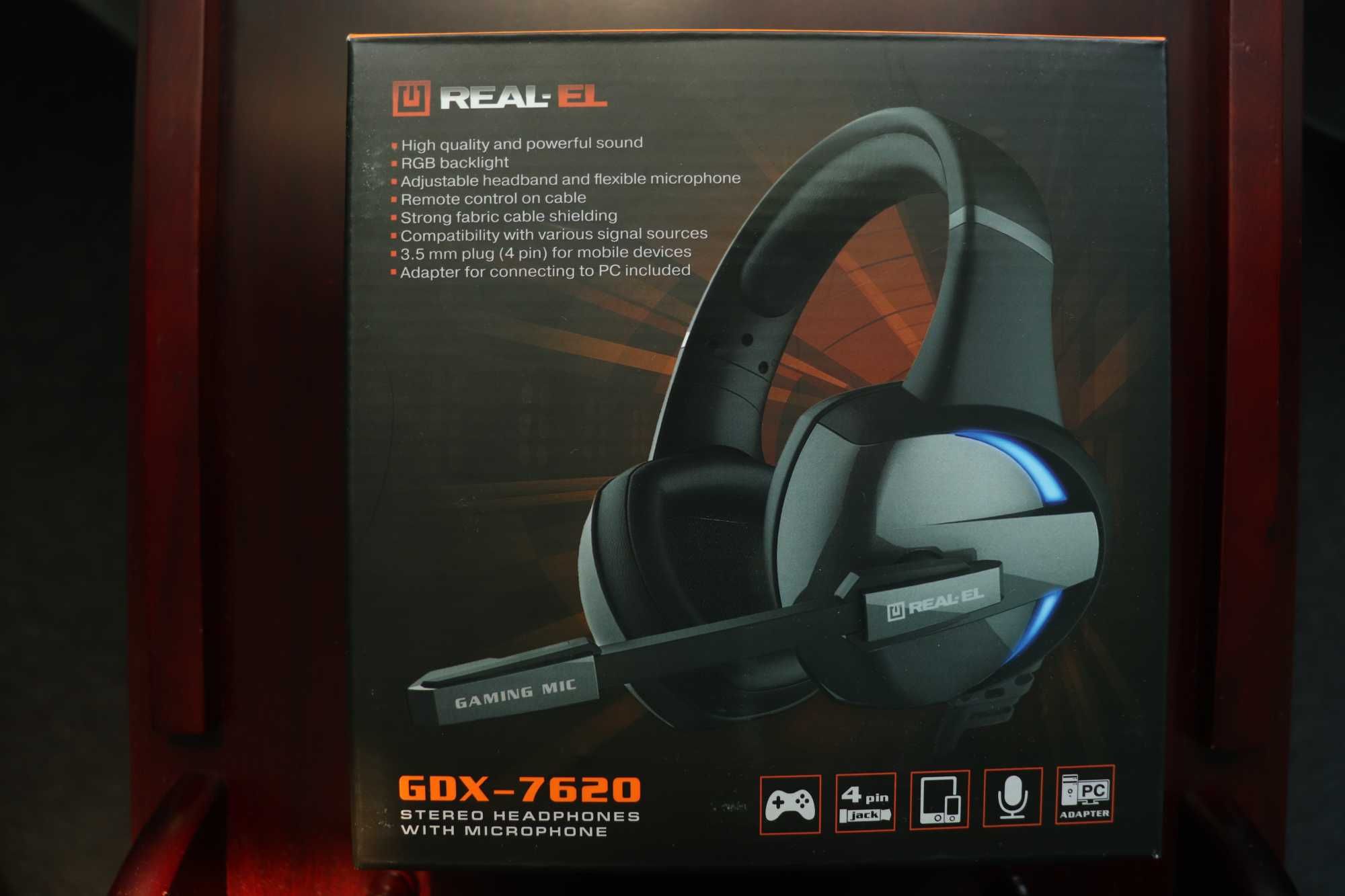 Геймерські навушники Real-El GDX - 7620