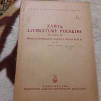 Zarys literatury polskiej cz. I - J. Z. Jakubowski