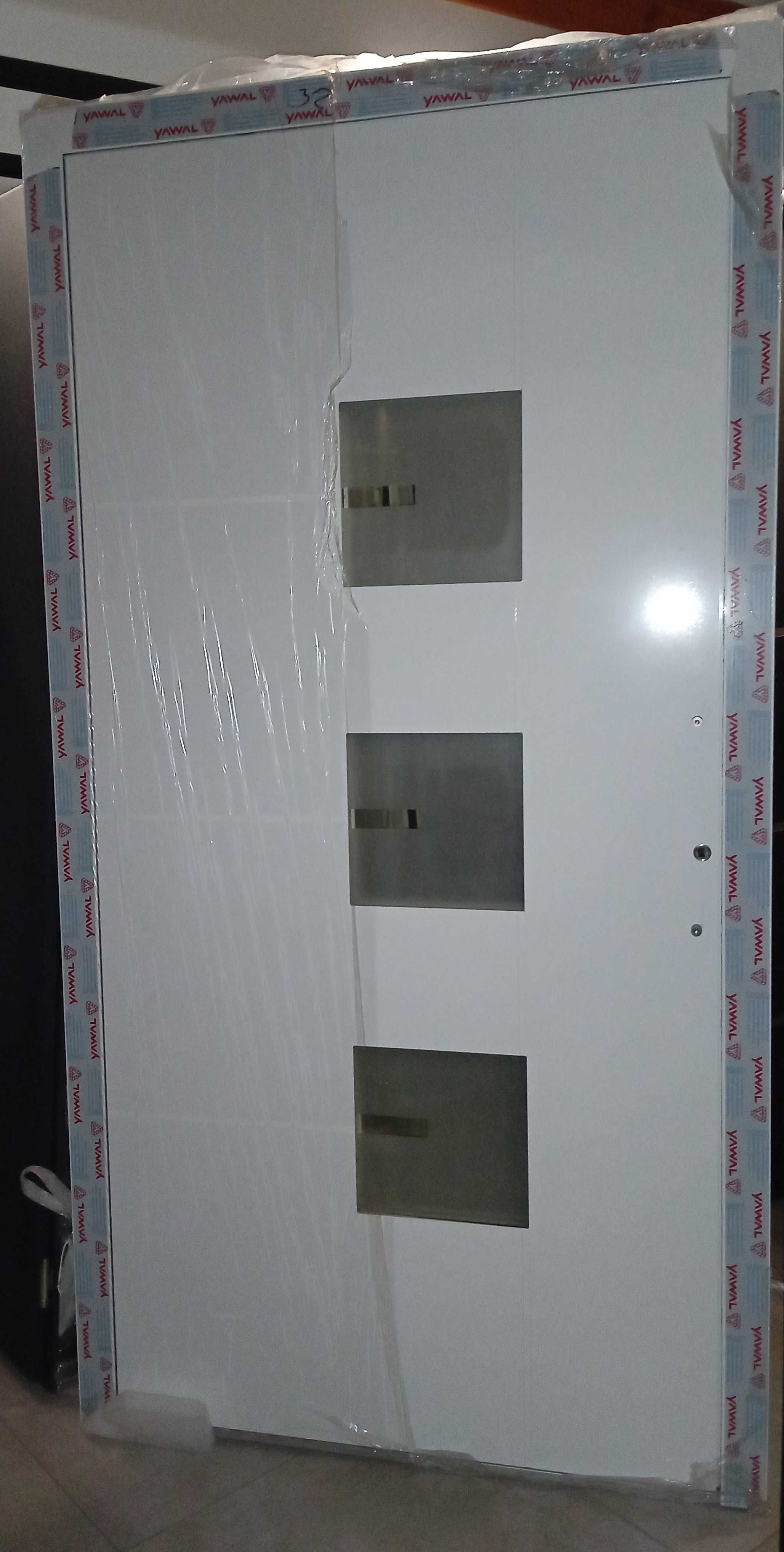 Drzwi aluminiowe 110x210, pochwyt, NOWE/ WYPRZEDAŻ MAGAZYNOWA/wysyłka