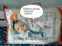 Komplet pościeli plus kołdra i poduszka