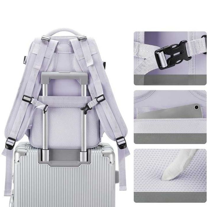 Plecak Bagaż Podręczny do Samolotu 40x20x25 Wizzair Rayanair Kabinowy