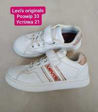 Кроссовки Levi's originals для девочки обувь детская кросівки для дівч
