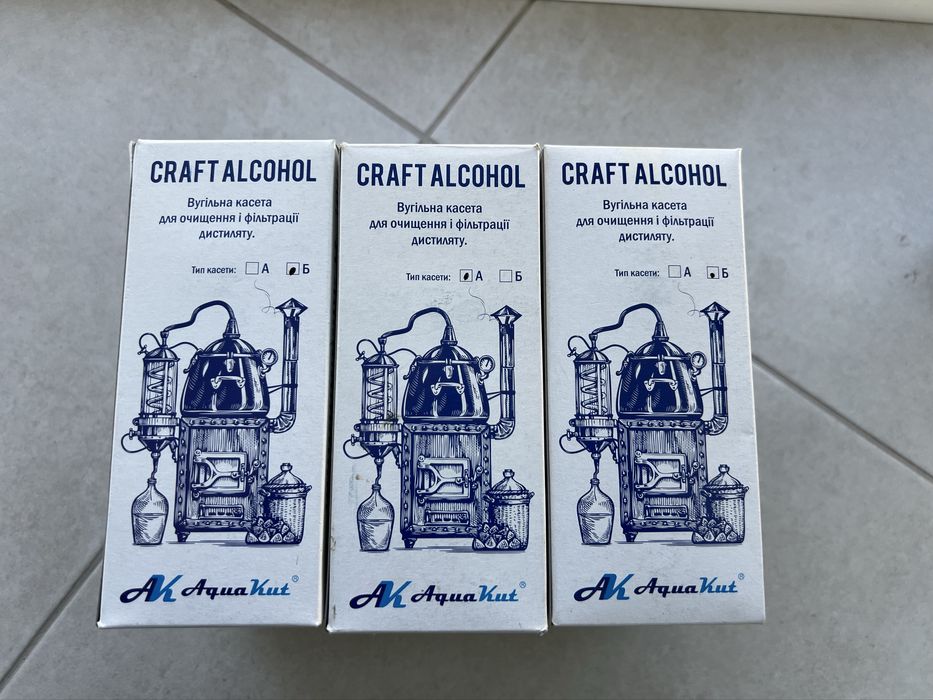 Craft alcohol для очищення і фільтрації дистиляту