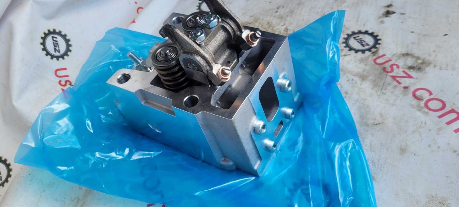 Головка блока в сборе КАМАЗ с клапанами и стойкой коромысла ЕВРО-0,1,2