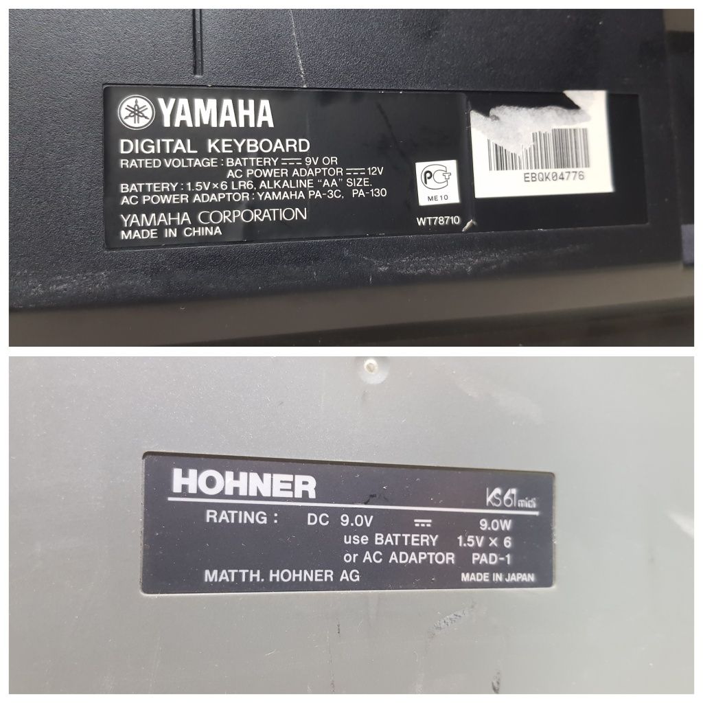 Синтезатор YAMAHA PSR-E313, HOHNER+1 ц на 61 клавішу, б/у з Німеччини