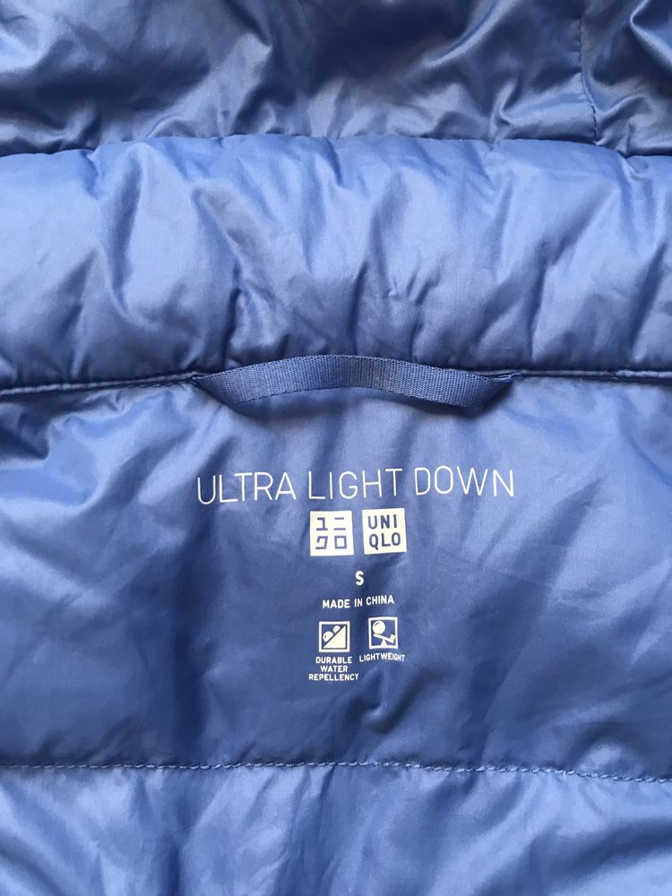 Ультралегкий, ультратеплий пуховик uniqlo ultra light down, юнікло