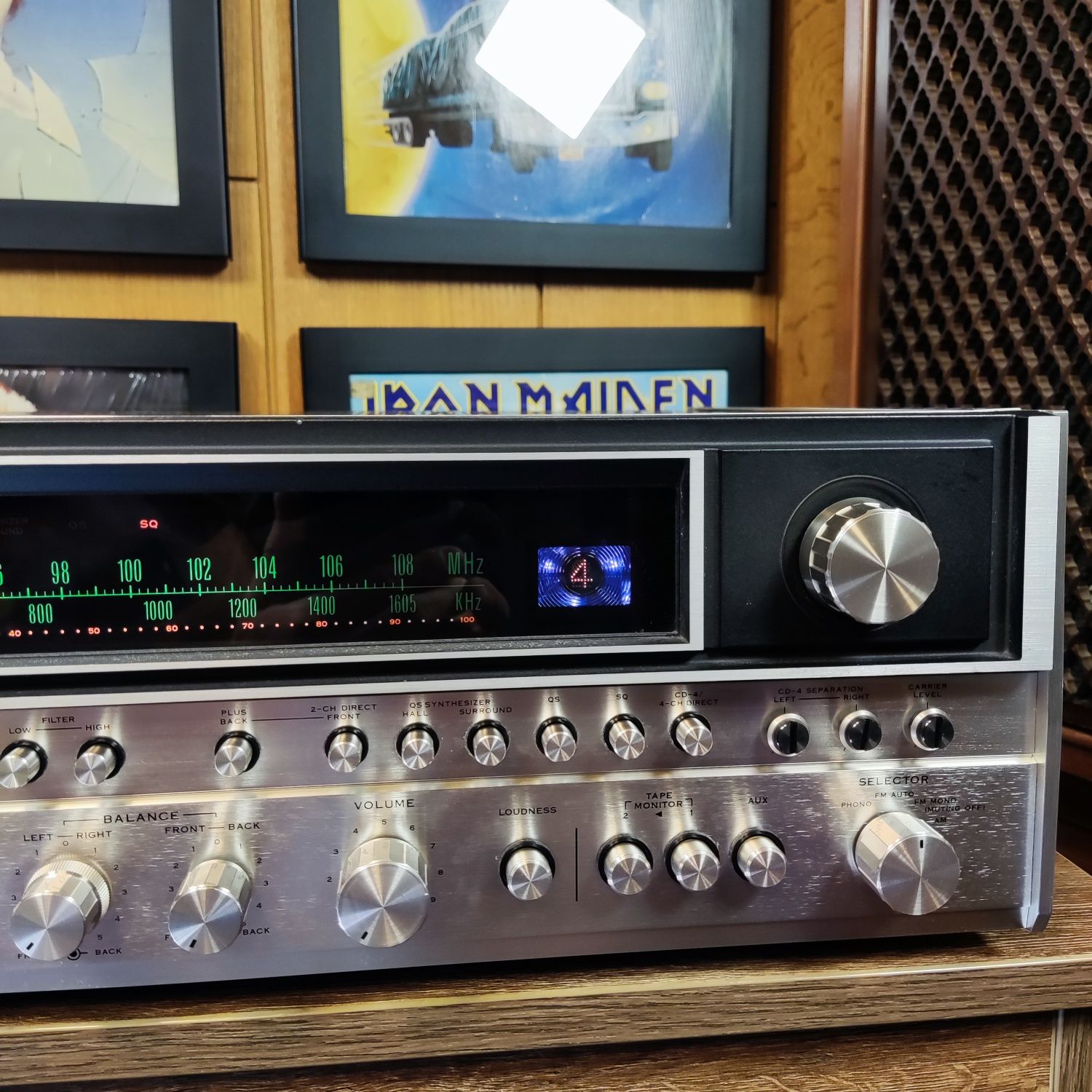 Amplituner Sansui QS 4-channel receiver QRX-7001 MONSTER Vintage