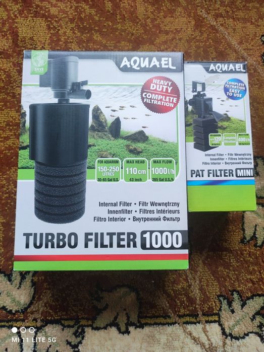 Filtry wewnętrzne akwariowe