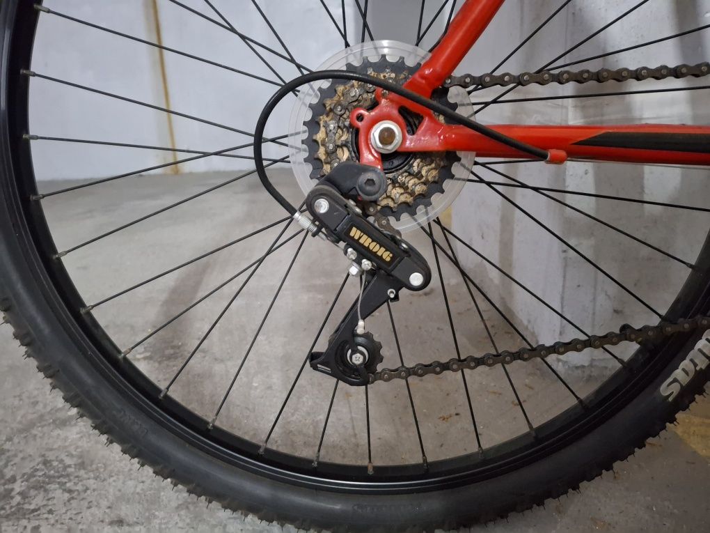 Bicicleta 18 velocidades com cadeirinha para criança