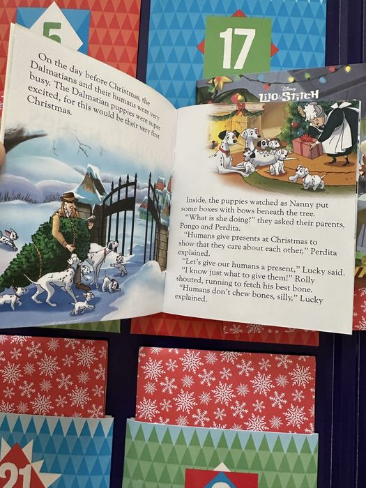 Calendário do advento natal disney