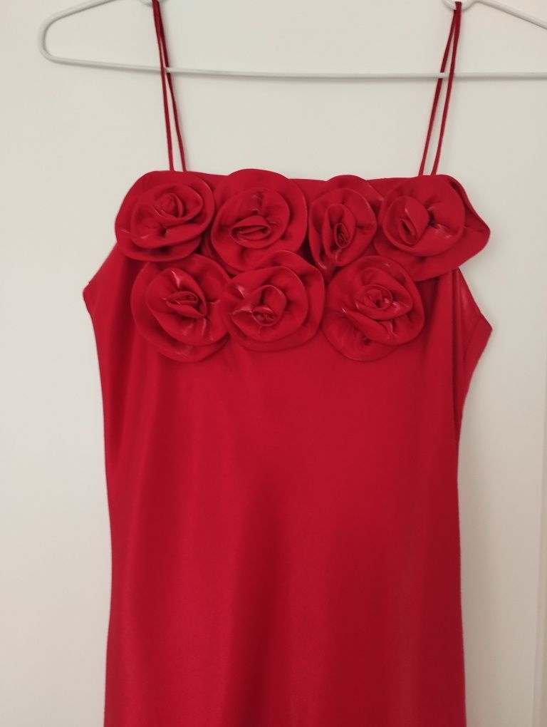 Vestido de cerimónia fluido