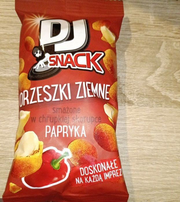 Orzeszki ziemne paprykowe