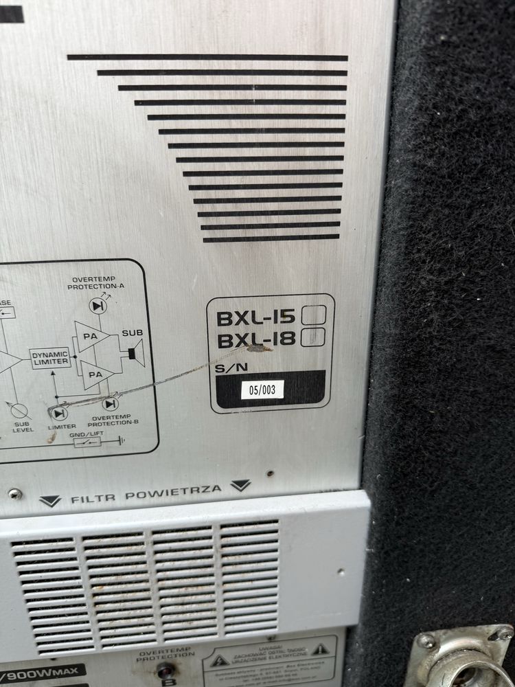 Basy box electronics Bxl 18 aktywne