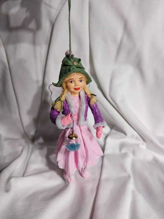 boneca de natal colecionável