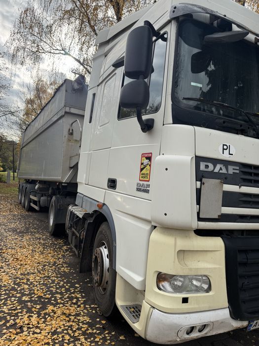 Продам тягач з напівпричепом-зерновоз DAF 105