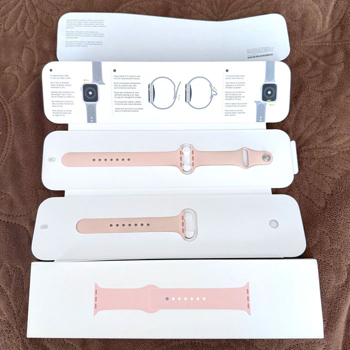 ОРИГІНАЛ Ремінець для Apple Watch Pink Sand Sport Band 44mm