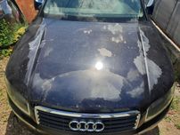 капот комплектный с петлями ауди а8 д3 audi a8 d3 разборка