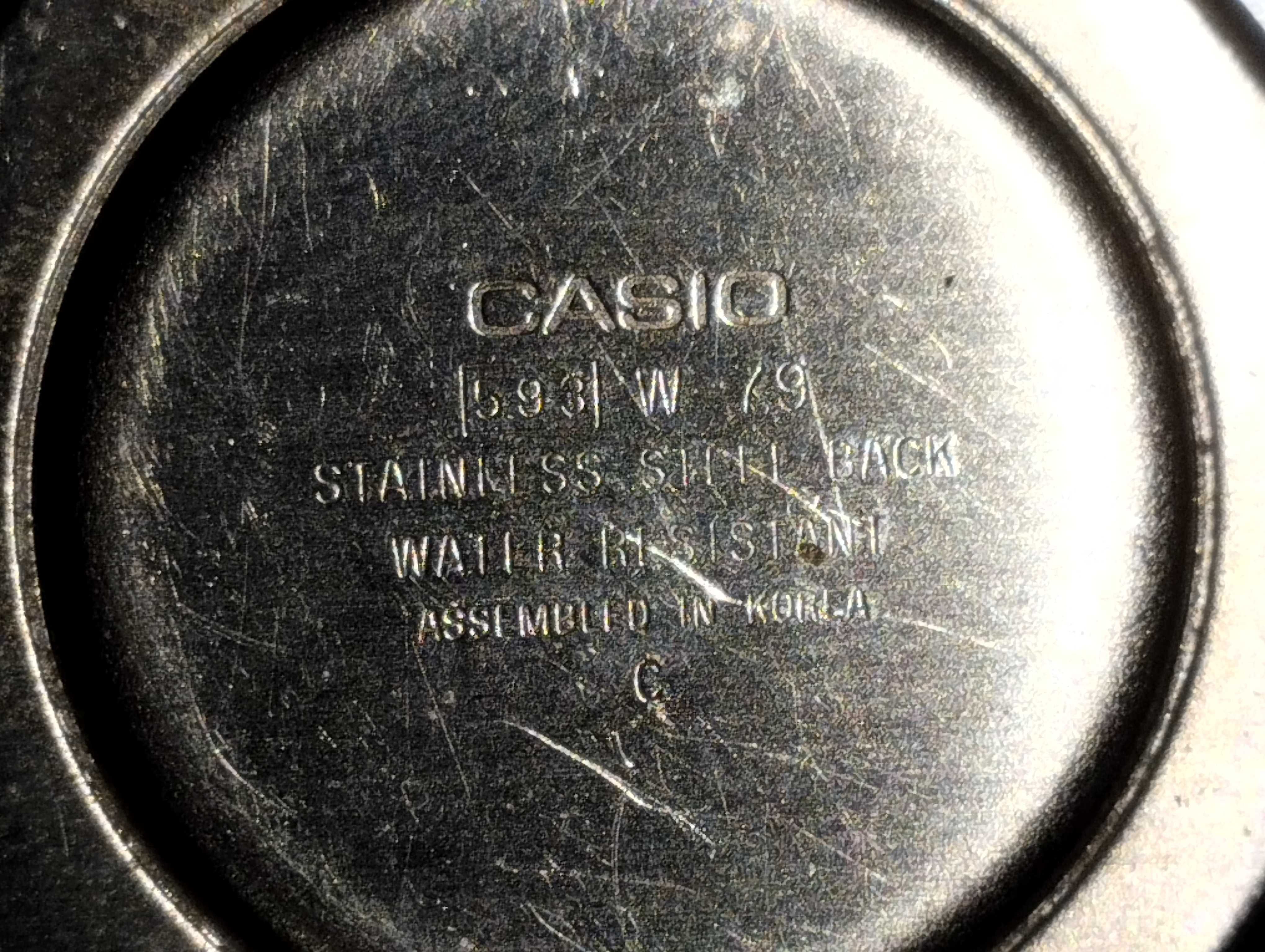 Relógio Casio (anos 80)