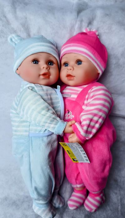 NOWE! Dwie lalki BLIŹNIAKI! 40cm Mówią i śpiewają po polsku!